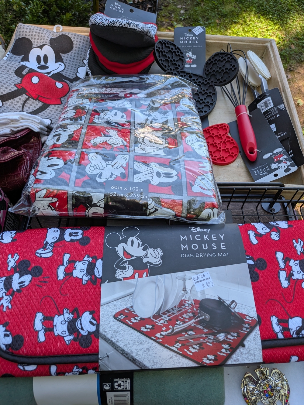 Disney Mickey Mouse Red, Black and White Kitchen Set